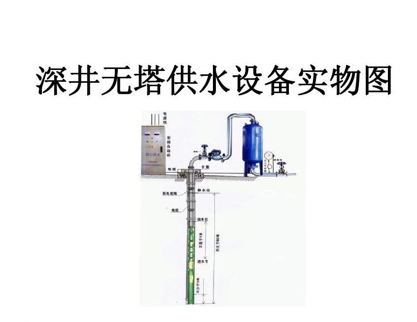 鞍山铁西区井泵无塔式供水设备